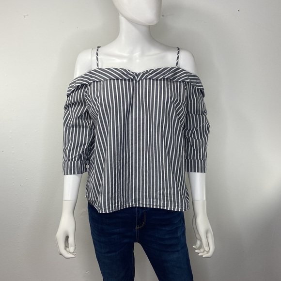 FUN off shoulder lightweight top shirt - Picture 7 of 12